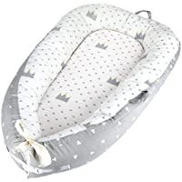 Luchild Nido Bebé Recién Nacido- Reductor de Cuna Nidos- Cama cana nido de viaje Doble Caras para bebe dormir